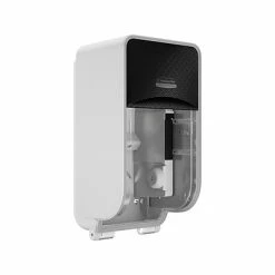 Janitorial Paper Sales 22 Best Pirce 👏 Toilet Paper Dispensers Kimberly-Clark Professional ICON Coreless 2-Roll Vertical Toilet Paper Dispenser With Faceplate, Black Mosaic (58721) 😀