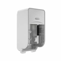 Janitorial Paper Sales 17 Best deal 👏 Toilet Paper Dispensers Kimberly-Clark Professional ICON Coreless 2-Roll Vertical Toilet Paper Dispenser With Faceplate, Silver Mosaic (53696) ✨