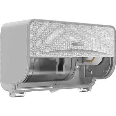 Promo ๐ฅฐ Toilet Paper Dispensers Kimberly-Clark Professional ICON Coreless 2-Roll Horizontal Toilet Paper Dispenser With Faceplate, Silver Mosaic (53698) โ 2 Promo ๐ฅฐ Toilet Paper Dispensers Kimberly-Clark Professional ICON Coreless 2-Roll Horizontal Toilet Paper Dispenser With Faceplate, Silver Mosaic (53698) โ