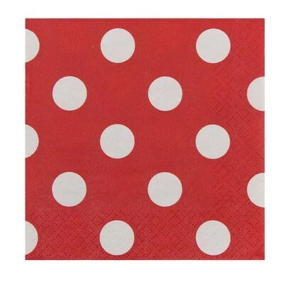 Best deal ✨ Disposable Napkins JAM Paper® Small Polka Dot Beverage Napkins, 5 X 5, Red, 16/Pack (298NAPre) 🔥 3 Best deal ✨ Disposable Napkins JAM Paper® Small Polka Dot Beverage Napkins, 5 X 5, Red, 16/Pack (298NAPre) 🔥 - Image 2