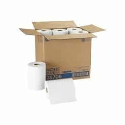 Outlet ๐ Pacific Blue Basic Recycled Hardwound Paper Towels, 1-ply, 350 Ft./Roll, 12 Rolls/Carton (28706) โ๏ธ