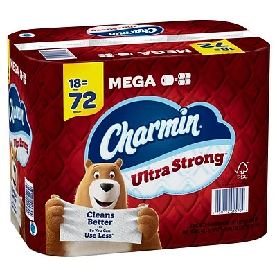 Best reviews of 💯 2-Ply Toilet Paper Charmin Ultra Strong Toilet Paper 18 Mega Rolls, 242 Sheets/Roll (01560/52084) 👏 6 Best reviews of 💯 2-Ply Toilet Paper Charmin Ultra Strong Toilet Paper 18 Mega Rolls, 242 Sheets/Roll (01560/52084) 👏 - Image 4