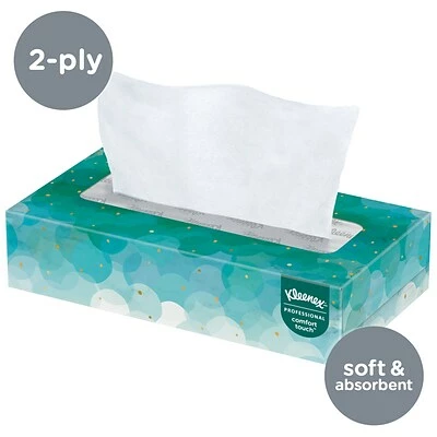 Best Pirce 🌟 2-Ply Facial Tissue Kleenex Standard Facial Tissue, 2-Ply, White, 100 Sheets/Box, 36 Boxes/Pack (21400CT) 💯 5 Best Pirce 🌟 2-Ply Facial Tissue Kleenex Standard Facial Tissue, 2-Ply, White, 100 Sheets/Box, 36 Boxes/Pack (21400CT) 💯 - Image 3