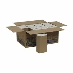 New 👏 Pacific Blue Basic Multifold Paper Towels, 1-ply, 250 Sheets/Pack, 16 Packs/Carton (20204) 😍 -Janitorial Paper Sales unnamed file 361