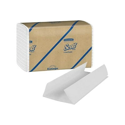 Best Sale 🎁 Scott C-Fold Paper Towels, 1-ply, 150 Sheets/Pack, 16 Packs/Carton (45786) ✔️ 3 Best Sale 🎁 Scott C-Fold Paper Towels, 1-ply, 150 Sheets/Pack, 16 Packs/Carton (45786) ✔️