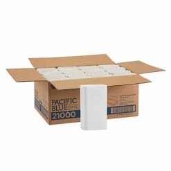 Discount 🥰 Pacific Blue Select Recycled Multifold Paper Towels, 2-ply, 125 Sheets/Pack, 16 Packs/Carton (21000) 😀