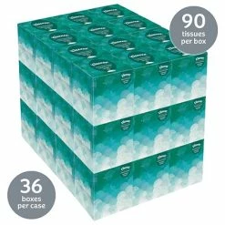 Outlet ⭐ 2-Ply Facial Tissue Kleenex Boutique Standard Facial Tissue, 2-Ply, 90 Sheets/Box, 36 Boxes/Pack (21270) 😍 12 Outlet ⭐ 2-Ply Facial Tissue Kleenex Boutique Standard Facial Tissue, 2-Ply, 90 Sheets/Box, 36 Boxes/Pack (21270) 😍 -Janitorial Paper Sales unnamed file 406