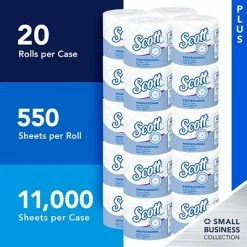 Promo 𧨠2-Ply Toilet Paper Scott Essential 2-Ply Standard Toilet Paper, White, 550 Sheets/Roll, 20 Rolls/Carton (13607) π 12 Promo 𧨠2-Ply Toilet Paper Scott Essential 2-Ply Standard Toilet Paper, White, 550 Sheets/Roll, 20 Rolls/Carton (13607) π -Janitorial Paper Sales unnamed file 415