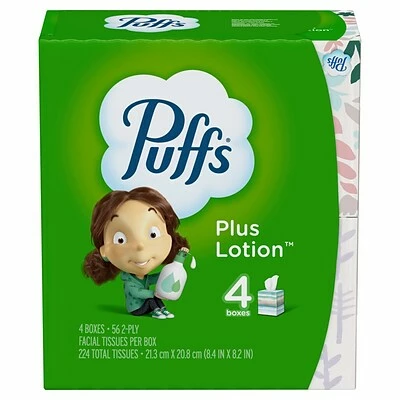 Coupon 😍 2-Ply Facial Tissue Puffs Plus Lotion Facial Tissue, 2-ply, 56 Tissues/Box, 4 Boxes/Pack (34899) 🎉 3 Coupon 😍 2-Ply Facial Tissue Puffs Plus Lotion Facial Tissue, 2-ply, 56 Tissues/Box, 4 Boxes/Pack (34899) 🎉