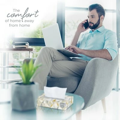 Best Sale ✔️ 2-Ply Facial Tissue Kleenex Standard Facial Tissue, 2-Ply, White, 125 Sheets/Box, 48 Boxes/Pack (21606) ✨ 8 Best Sale ✔️ 2-Ply Facial Tissue Kleenex Standard Facial Tissue, 2-Ply, White, 125 Sheets/Box, 48 Boxes/Pack (21606) ✨ - Image 6