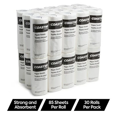 Coupon ๐ฏ Kitchen Roll Paper Towels Coastwide Professional Kitchen Rolls Paper Towel, 2-Ply, White, 85 Sheets/Roll, 30 Rolls/Carton (CW21810CT) ๐ 3 Coupon ๐ฏ Kitchen Roll Paper Towels Coastwide Professional Kitchen Rolls Paper Towel, 2-Ply, White, 85 Sheets/Roll, 30 Rolls/Carton (CW21810CT) ๐