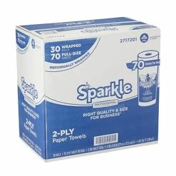 Best Pirce 🌟 Kitchen Roll Paper Towels Sparkle Professional Series Paper Towels, 2-ply, 70 Sheets/Roll, 30 Rolls/Pack (2717201) 👍 -Janitorial Paper Sales unnamed file 488