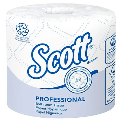 Promo ๐ 2-Ply Toilet Paper Scott Essential Recycled Toilet Paper, 2-Ply, White, 473 Sheets/Roll, 80 Rolls/Carton (13217) ๐ 3 Promo ๐ 2-Ply Toilet Paper Scott Essential Recycled Toilet Paper, 2-Ply, White, 473 Sheets/Roll, 80 Rolls/Carton (13217) ๐