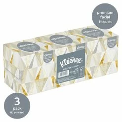 Brand new 😉 2-Ply Facial Tissue Kleenex Boutique Facial Tissue, 2-ply, 95 Tissues/Box, 3 Boxes/Pack (21200) 😀 -Janitorial Paper Sales unnamed file 585