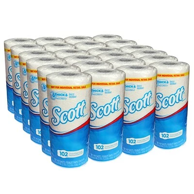 Best deal ๐ Kitchen Roll Paper Towels Scott Choose-A-Sheet Paper Towels, 1-ply, 102 Sheets/Roll, 24 Rolls/Pack (47031) ๐ฅฐ 4 Best deal ๐ Kitchen Roll Paper Towels Scott Choose-A-Sheet Paper Towels, 1-ply, 102 Sheets/Roll, 24 Rolls/Pack (47031) ๐ฅฐ - Image 2