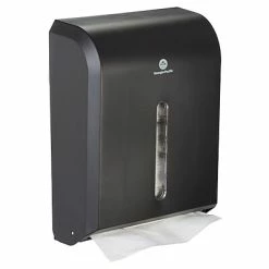 New ⌛ Folded Paper Towel Dispensers Georgia-Pacific® Combi-Fold™ Vista™ C-Fold, Multifold Paper Towel Dispenser, Black (56650A) 😀 -Janitorial Paper Sales unnamed file 693