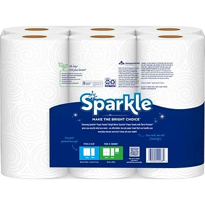 Wholesale ✔️ Sparkle Pick-a-Size With Thirst Pockets Paper Towels, 2-ply, 165 Sheets/Roll, 6 Rolls/Pack (22269501) ✔️ 5 Wholesale ✔️ Sparkle Pick-a-Size With Thirst Pockets Paper Towels, 2-ply, 165 Sheets/Roll, 6 Rolls/Pack (22269501) ✔️ - Image 3