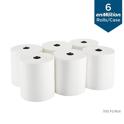 Brand new ❤️ Enmotion Hardwound Paper Towels, 1-ply, 700 Ft./Roll, 6 Rolls/Carton (89420) ⌛ 5 Brand new ❤️ Enmotion Hardwound Paper Towels, 1-ply, 700 Ft./Roll, 6 Rolls/Carton (89420) ⌛ - Image 3