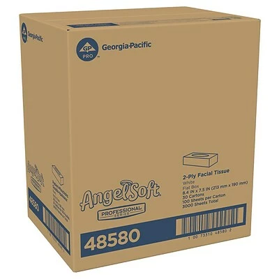 Brand new π 2-Ply Facial Tissue Angel Soft Professional Series Standard Facial Tissues, 2-Ply, 100 Sheets/Box, 30 Boxes/Pack (48580) π₯° 7 Brand new π 2-Ply Facial Tissue Angel Soft Professional Series Standard Facial Tissues, 2-Ply, 100 Sheets/Box, 30 Boxes/Pack (48580) π₯° - Image 5