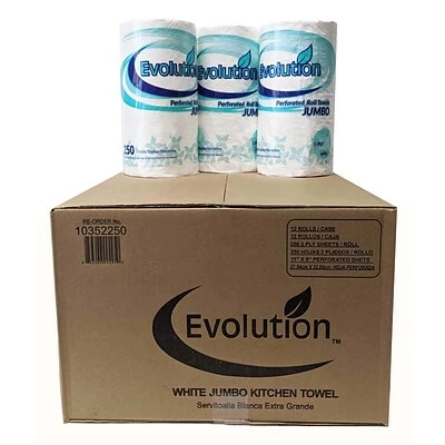 Best Sale ๐ Kitchen Roll Paper Towels Evolution Paper Towels, 2-ply, 250 Sheets/Roll, 12 Rolls/Pack (PRO00495) ๐ฅ 3 Best Sale ๐ Kitchen Roll Paper Towels Evolution Paper Towels, 2-ply, 250 Sheets/Roll, 12 Rolls/Pack (PRO00495) ๐ฅ