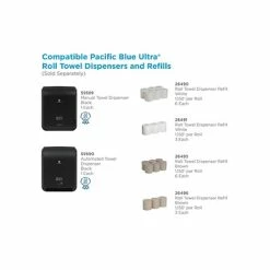 Coupon 🤩 Pacific Blue Ultra Hardwound Paper Towels, 1-Ply, 6 Rolls/Carton (26490) 🎁 -Janitorial Paper Sales unnamed file 756