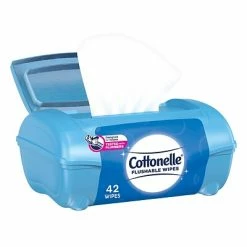 Cheapest ๐ Bathroom Tissue Cottonelle Flushable Wet Wipes, White, 42 Wipes (36734) ๐