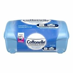 Cheapest 👏 Bathroom Tissue Cottonelle Flushable Wet Wipes, White, 42 Wipes (36734) 👍 -Janitorial Paper Sales unnamed file 763