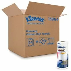 Top 10 π Kitchen Roll Paper Towels Kleenex Premiere Paper Towels, 1-ply, 70 Sheets/Roll, 24 Rolls/Pack (13964) π