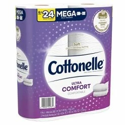 Discount ⭐ 2-Ply Toilet Paper Cottonelle Ultra ComfortCare 2-Ply Standard Toilet Paper, White, 268 Sheets/Roll, 6 Mega Rolls/Pack (48611) 😉 -Janitorial Paper Sales unnamed file 827