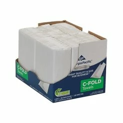 Promo 𧨠Georgia-Pacific Professional Series C-Fold Paper Towels, 1-ply, 200 Sheets/Pack, 6 Packs/Carton (2112014) βοΈ