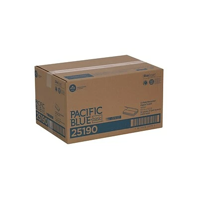 New ๐ Pacific Blue Basic Recycled C-Fold Paper Towels, 1-ply, 240 Sheets/Pack, 10 Packs/Carton (25190) โค๏ธ 7 New ๐ Pacific Blue Basic Recycled C-Fold Paper Towels, 1-ply, 240 Sheets/Pack, 10 Packs/Carton (25190) โค๏ธ - Image 5
