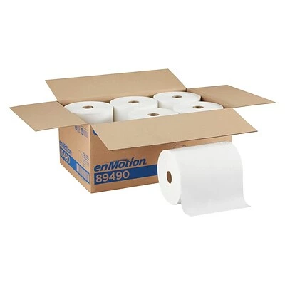 Flash Sale ๐ฏ Enmotion Recycled Hardwound Paper Towels, 1-ply, 800 Ft./Roll, 6 Rolls/Carton (89490) ๐ 3 Flash Sale ๐ฏ Enmotion Recycled Hardwound Paper Towels, 1-ply, 800 Ft./Roll, 6 Rolls/Carton (89490) ๐
