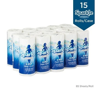Cheap โ Kitchen Roll Paper Towels Sparkle Professional Paper Towels, 2-ply, 85 Sheets/Roll, 15 Rolls/Pack (2717714) ๐คฉ 6 Cheap โ Kitchen Roll Paper Towels Sparkle Professional Paper Towels, 2-ply, 85 Sheets/Roll, 15 Rolls/Pack (2717714) ๐คฉ - Image 4