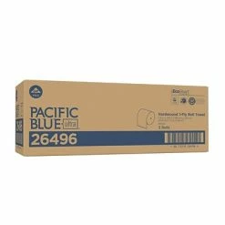 Cheapest 🧨 Hardwound Paper Towels Pacific Blue Ultra 8” High-Capacity Recycled Paper Towel Roll By GP PRO, 1-Ply, Brown, 1150’/Roll, 3 Rolls/Carton (26496) ⭐ -Janitorial Paper Sales unnamed file 972